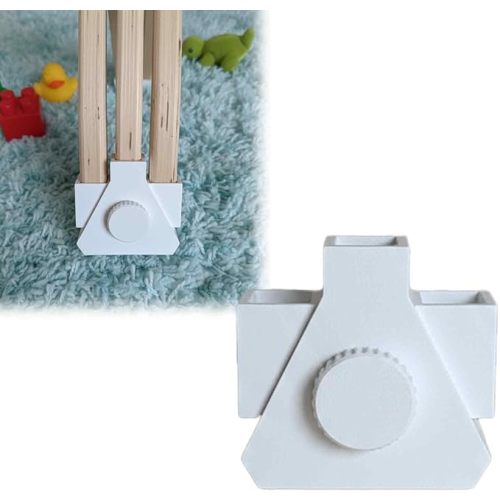 Top Folding Connector for Lovevery The Play Gym，Foldable Bracket Upgrade for Compact Storage -Secure Mounting Hardware (Pink, New- Post Feb 2024)