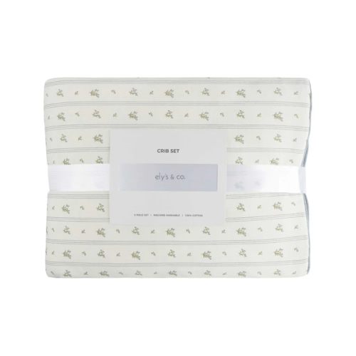 Linear Leaf Crib Set (52"x28") – Ely's & Co.