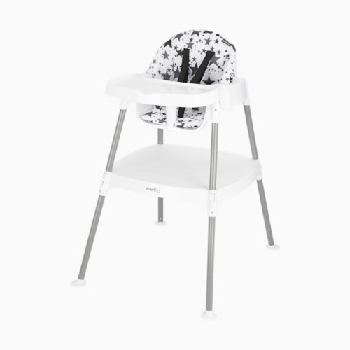 Evenflo 4-in-1 Eat & Grow Convertible High Chair - Pop Star Gray