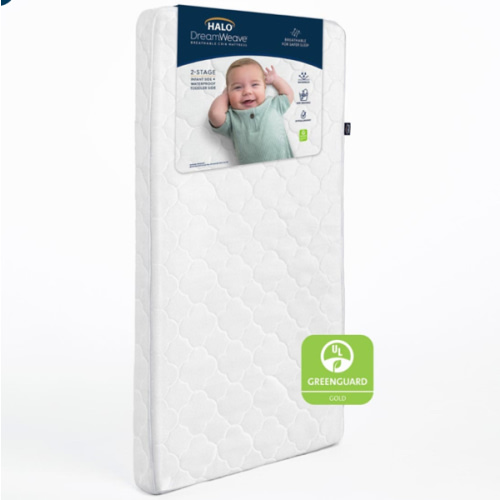 HALO DreamWeave Breathable Crib Mattress