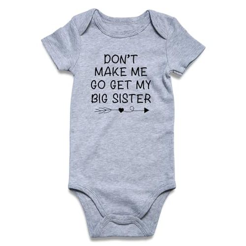 UNICOMIDEA Unisex Baby Letter Print Outfit Snaps Cotton Romper 0-12M | Newborn Boy Girl Bodysuit, Easy Diaper Snaps, Soft Cotton, Baby Birthday Gift