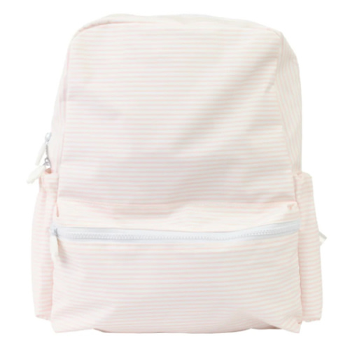The Large Backpack, Pink Stripe - Apple of My Isla