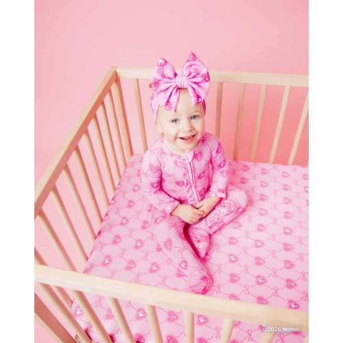 Barbie™ Bowtique Crib Sheet