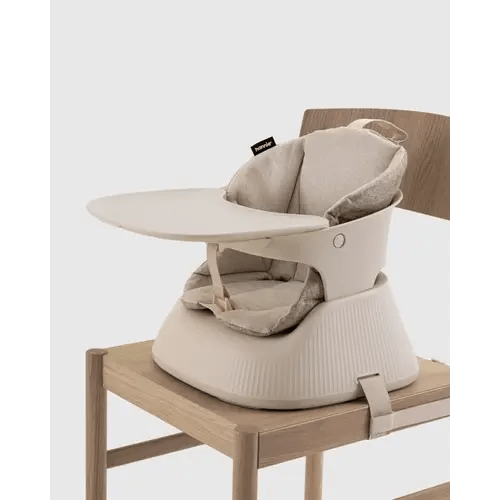 Hannie The Portable High Chair - White Sand