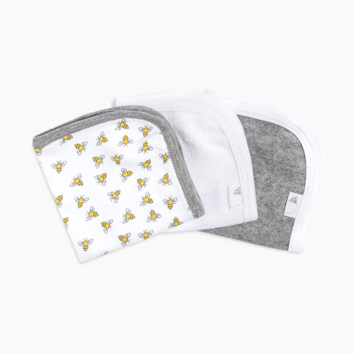 Burt's Bees Baby Organic Washcloth (3 Pack) - Cloud Honey Bee