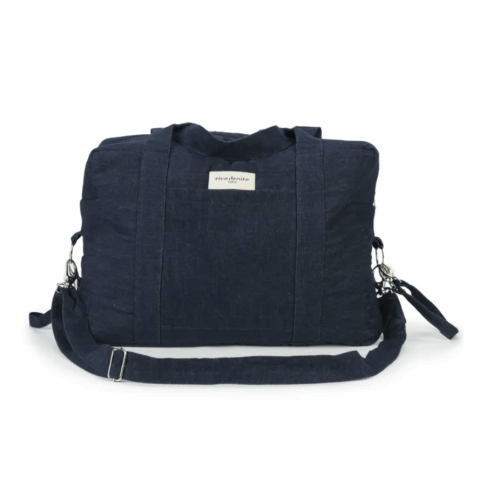 rivedroite - Darcy Changing Bag - Denim brut | Smallable