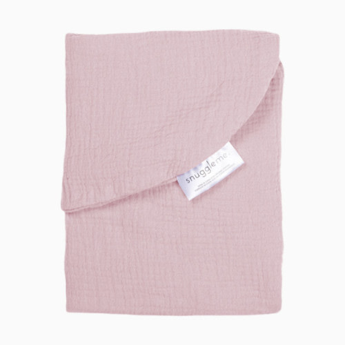 Infant Lounger Curve Muslin Cover - Petal