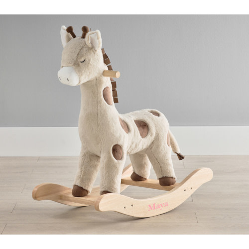 Giraffe Critter Plush Nursery Rocker