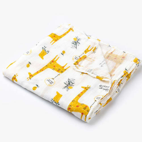 Giraffe Baby Swaddle Wrap