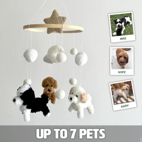 MY DOLLFY Pet Universe | Custom Crochet Pet Nursery Baby Mobile