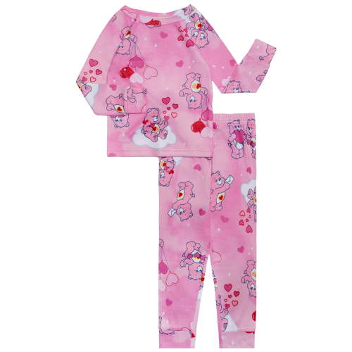 Character Toddler Unisex Valentine's Day Pajama Set, 2-Piece, Sizes 12M-5T
