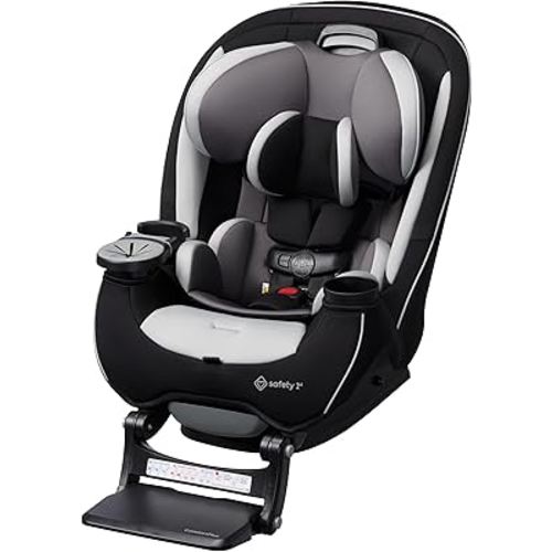 Safety 1st Grow and Go Extend ‘n Ride LX All-in-One Convertible Car Seat, Black Pepper