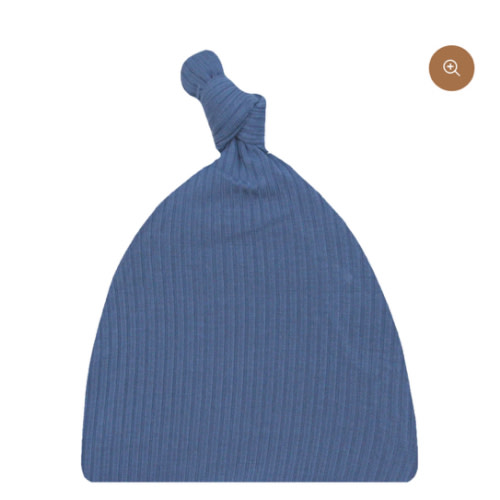 Harrison Ribbed Top Knot Hat
