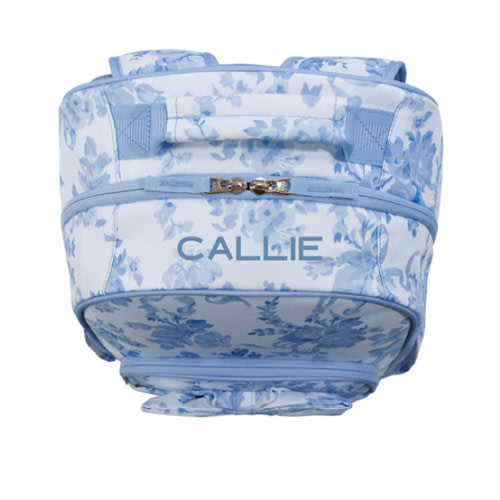 Blue Damask Floral Backpack | Pottery Barn Kids