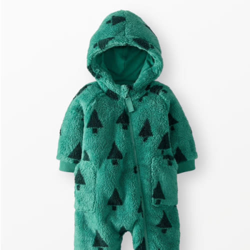Baby Holiday Marshmallow Fleece Romper | Hanna Andersson