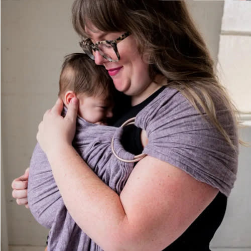 Huckleberry Ring Sling | Baby Carriers | hope&plum Hemp Blend