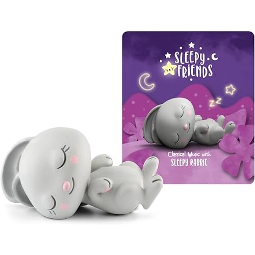Tonies Sleepy Friends: Classical Music Audio Toy Figurine Featuring Sleepy Rabbit