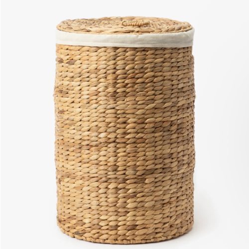 Round Water Hyacinth Basket