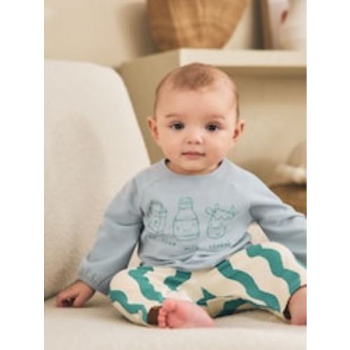 Buy Green/Blue Milk Club Baby Top and Leggings Set 2 Piece (0mths-3yrs) from Next USA