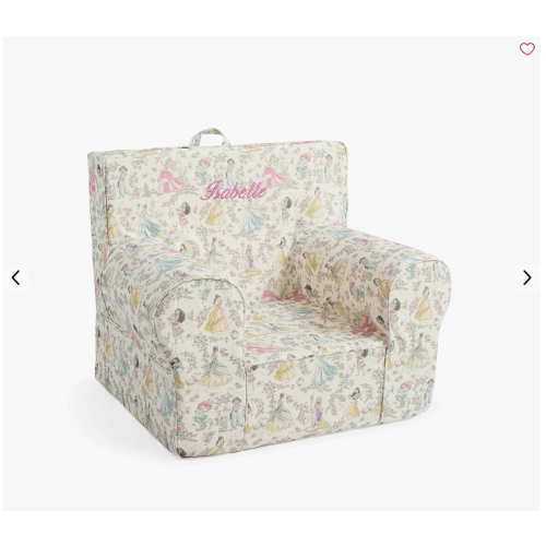 Personalized Kids Anywhere Chair®, Disney Princess Heritage