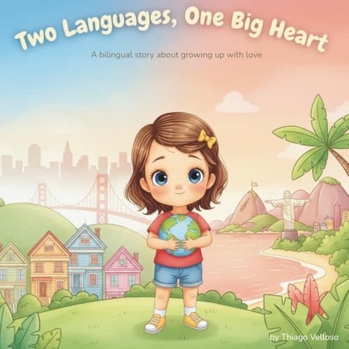Two Languages, One Big Heart (English & Portuguese): A bilingual story about growing up with love ("Two Languages, One Big World" A Bilingual English & Portuguese Series)