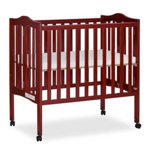 2 in 1 Cherry Lightweight Folding Portable Crib