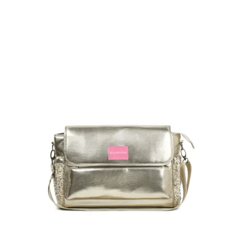 Billieblush sequin-embellished Changing Bag | Gold | FARFETCH