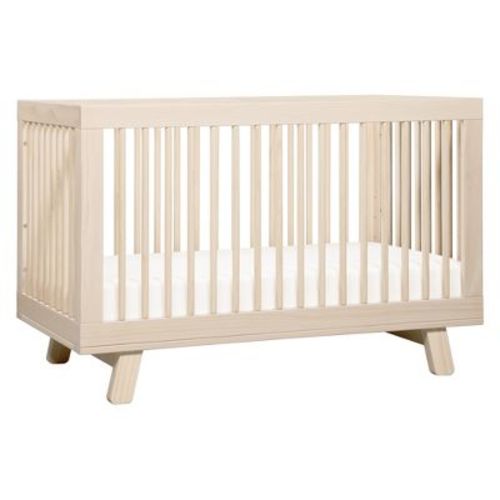 Babyletto Hudson 3-in-1 Convertible Crib With Toddler Rail - White