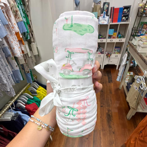 Pretty Golf Swaddle