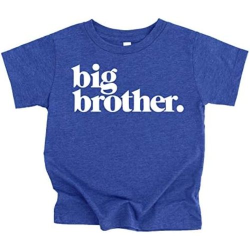 Bold Promoted to Big Brother Sibling Reveal Shirt for Boys Sibling Outfit