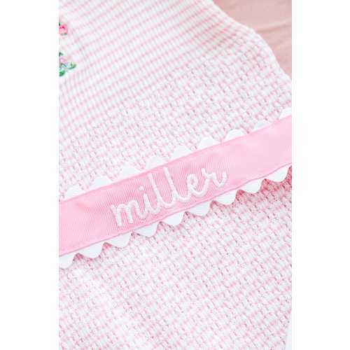 Pacifier Clips // Paci Clip, Monogram Pacifier Clip, Pacifier Holder, Embroidered Custom Name, Personalized Baby Gift, Baby Girl, Baby Boy