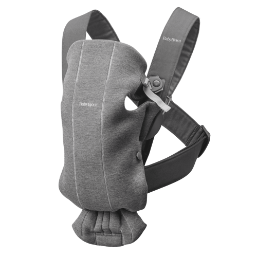 Baby Carrier Mini: Dark gray - 3D Jersey