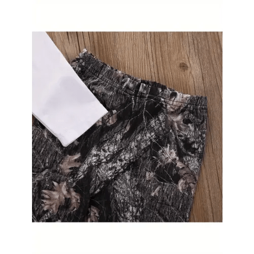 baby boys outfit set long sleeve letter button closure - Temu