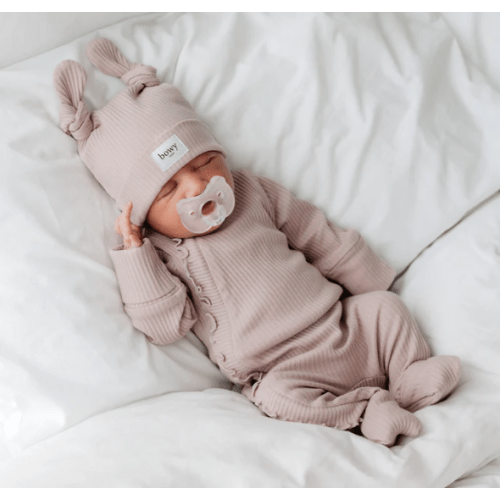 Double Knot Beanie - Rose
