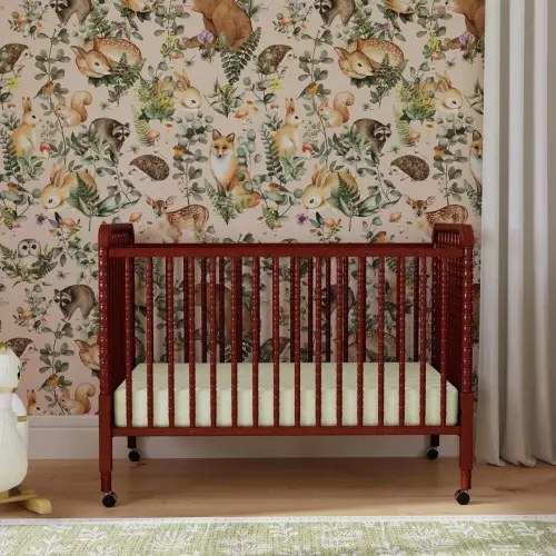 Jenny Lind 3-in-1 Convertible Crib - Cherry