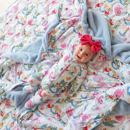 Disney Adventures in Wonderland Luxe Plush Patoo® Blanket