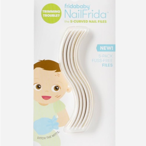Amazon.com: Frida Baby NailFrida The S-Curved Baby Nail Files, Safe for All Ages, 5ct | Nail Trimmer for Baby, Designed to Fit Small Fingers, Gentle & Safe for Newborns