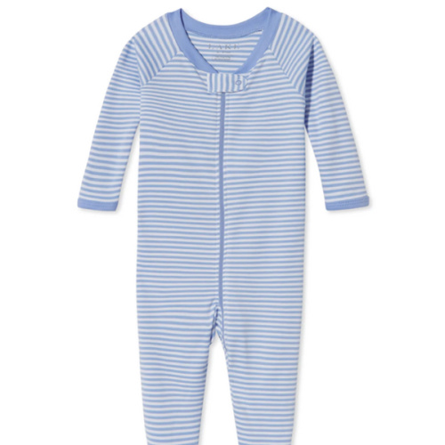 LAKE | Baby | Pima Cotton Pajamas | Hydrangea Baby Sleeper