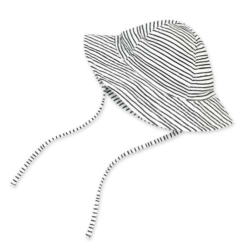 Pencil Stripe Organic Cotton Sun Hat