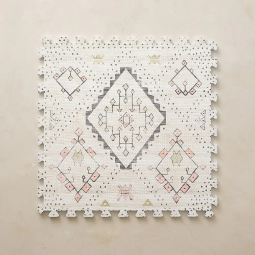 Pink and Grey Foam Play Mat | Ula - Little Nomad | House of Noa