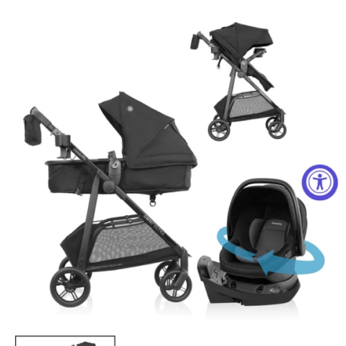 Evenflo Evenflo Omni Ultra Travel System with Revolve180 LiteMax NXT Rotating Preemie and Infant Car Seat - Evenflo® Official Site – Evenflo® Company, Inc
