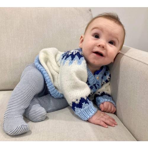 Infant&#39;s Nordic sweater