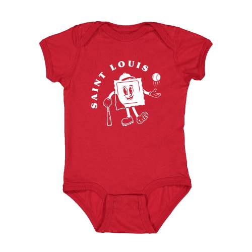 Saint Louis Baseball T-Rav Baby Onesie