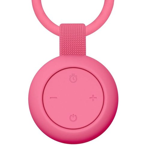 Portable Baby Sound Machine [White Noise for Babies Kids Adults][Sleep Soother][Timer Function][12 Soothing Sounds] 15 Hours Battery Life, Travel,Registry Gift,Shower,Clips on Baby Stroller.Rose