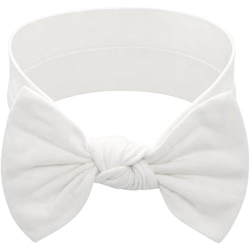 Baby Girl Headbands-Infant,Toddler Cotton Handmade Hairbands with Bows Child Hair Accessories