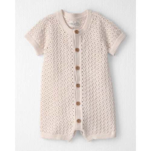 Baby Girl Organic Cotton Sweater Knit Romper - Little Planet | Carter's