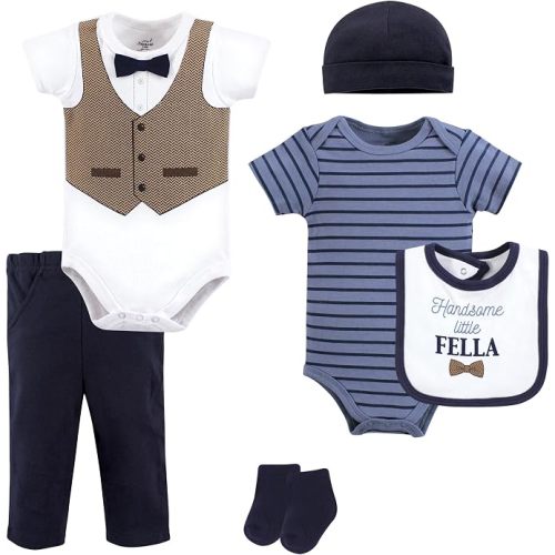 Hudson Baby Unisex Baby Cotton Layette Set