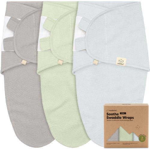 3-Pack Soothe (Wren) Swaddle Wraps