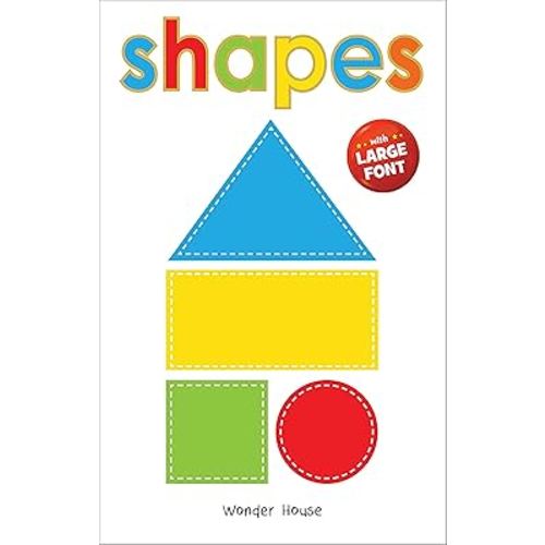 Shapes - Early Learning Board Book With Large Font : Big Board Books Series