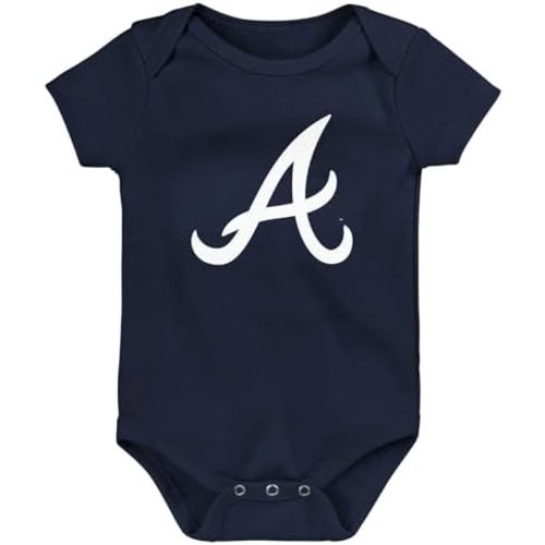 Outerstuff MLB Newborn & Infants 0-24 Months Official Primary Logo Creeper Bodysuit Romper